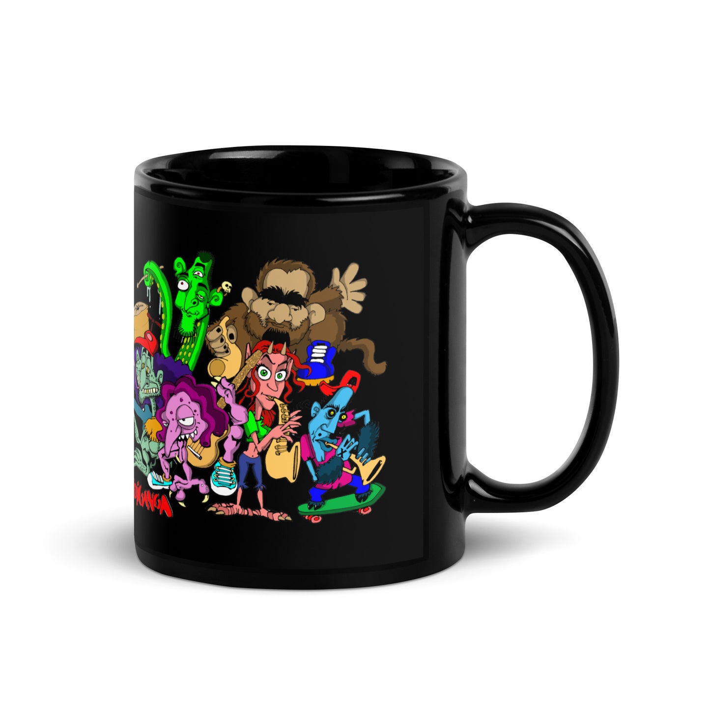 Black Glossy Mug