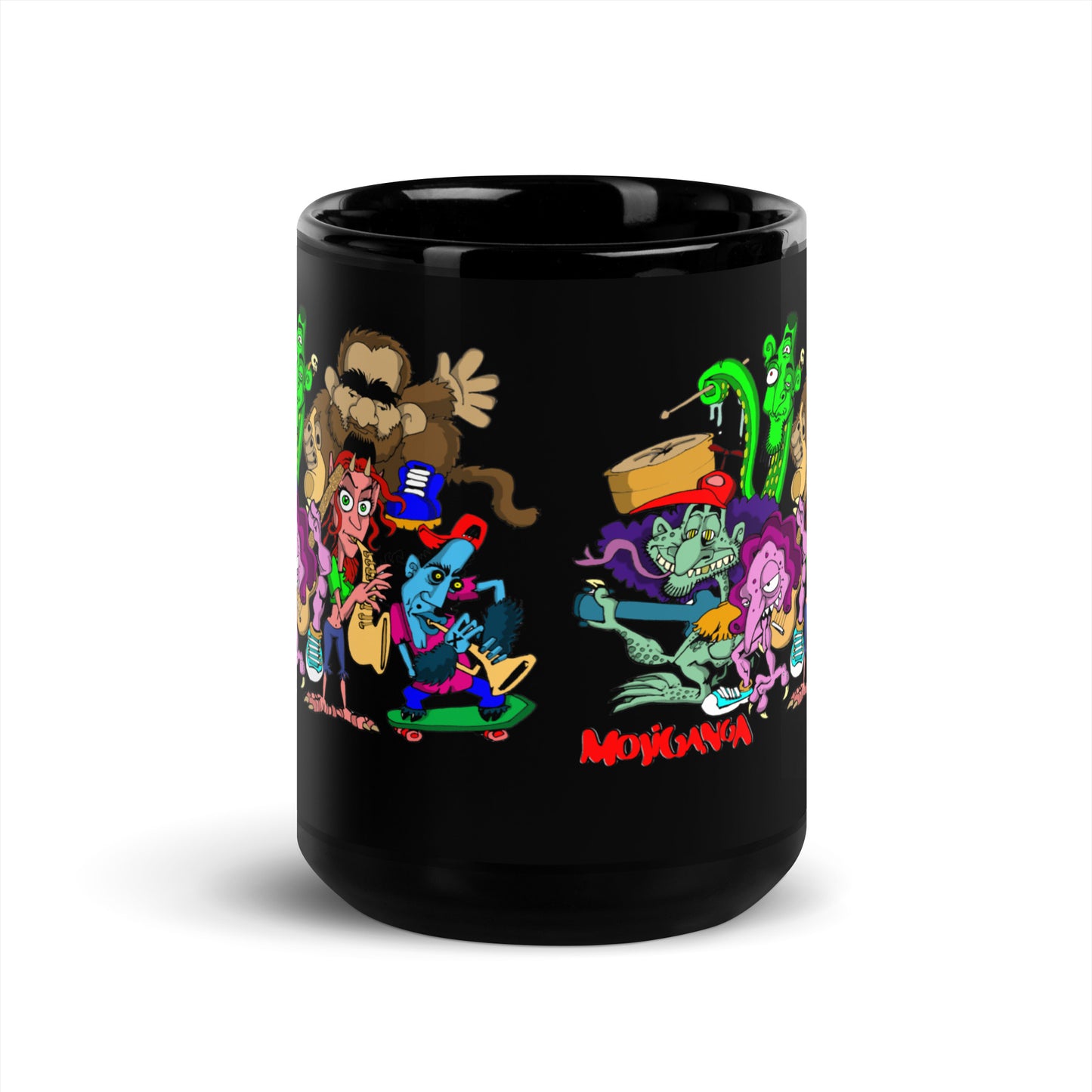Black Glossy Mug