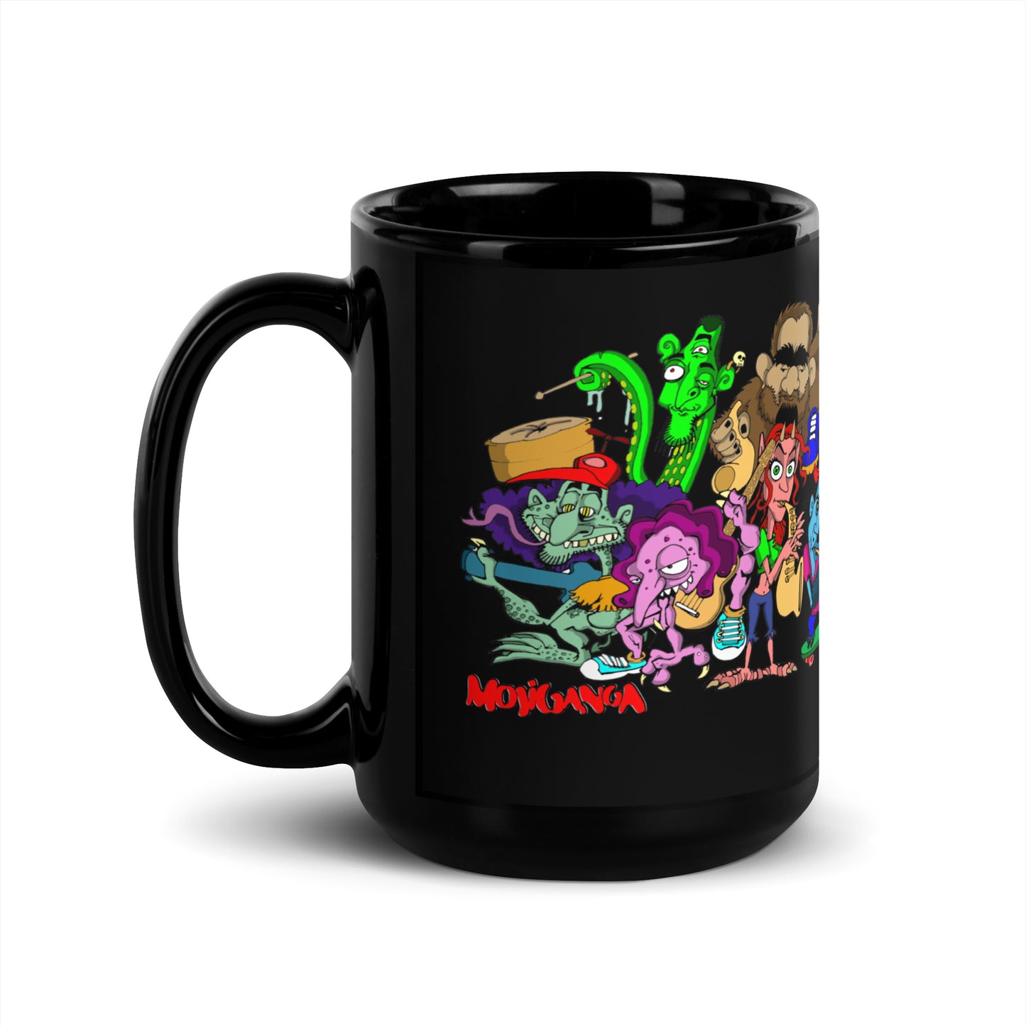 Black Glossy Mug